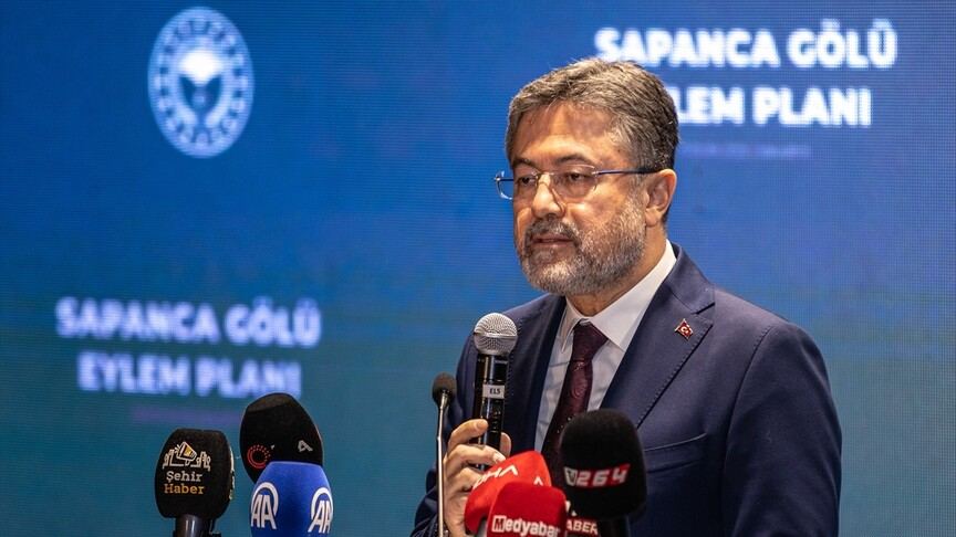 Bakan Yumaklı: (Sapanca Gölü Eylem Planı) 5 yıl içinde 25,5 milyar liralık yatırım yapılacak